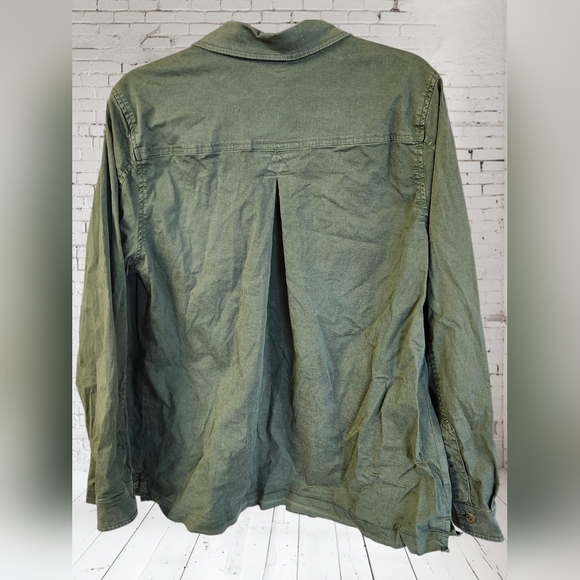 Love & Legend button Down Jacket With Floral Embroidery Sz 14 - Picture 2 of 6